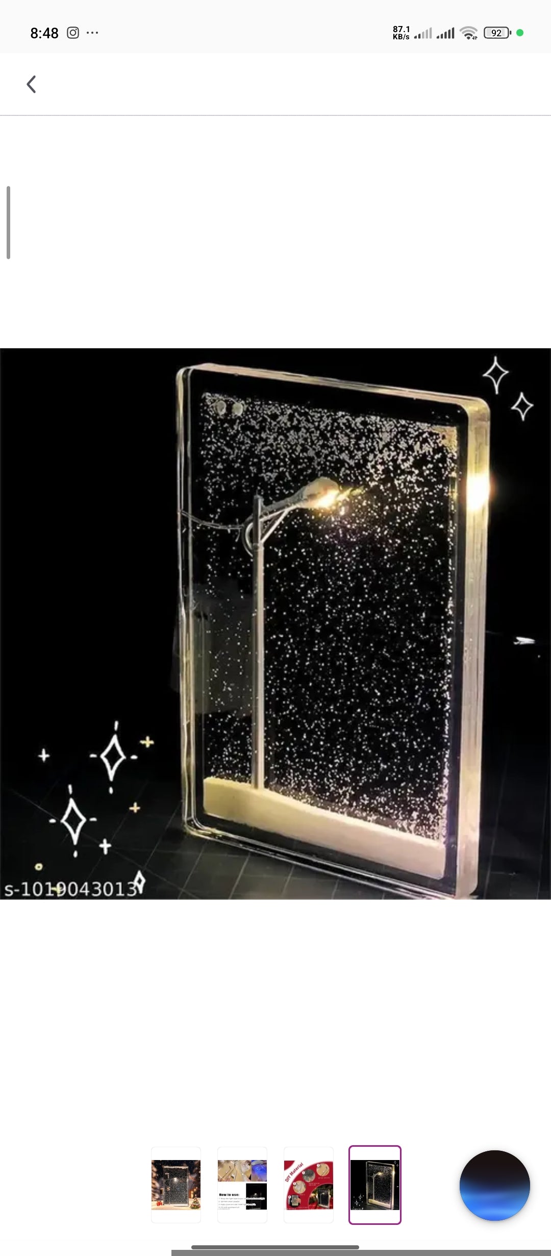 ❄️ DIY Snowfall Lamp Night Light

Transform your space into a magical winter scene with this beautiful DIY Snowfall Lamp. Featuring a warm LED mini street light and realistic snowfall effect, it's the perfect décor piece for your bedroom, study table, off
